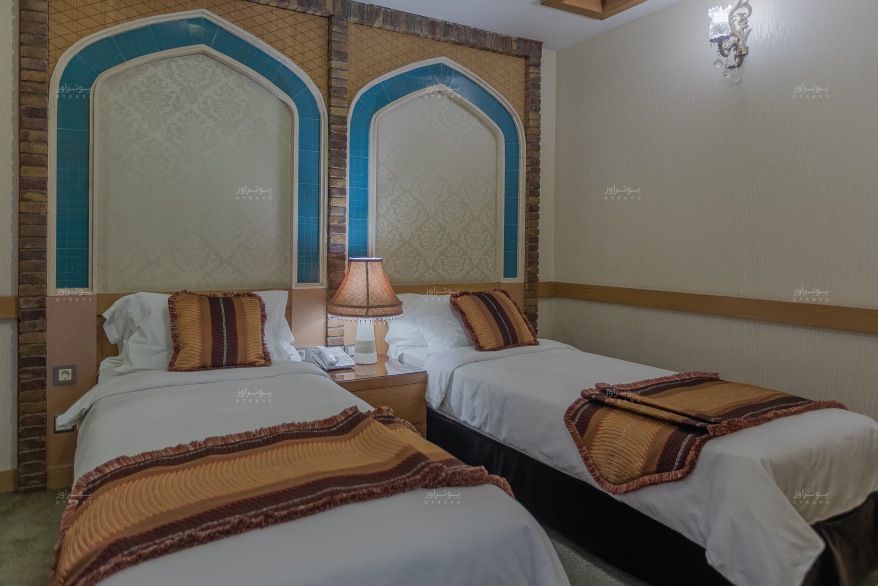 اتاق خواب دوبلکس ایران اسلام هتل درویشی مشهد